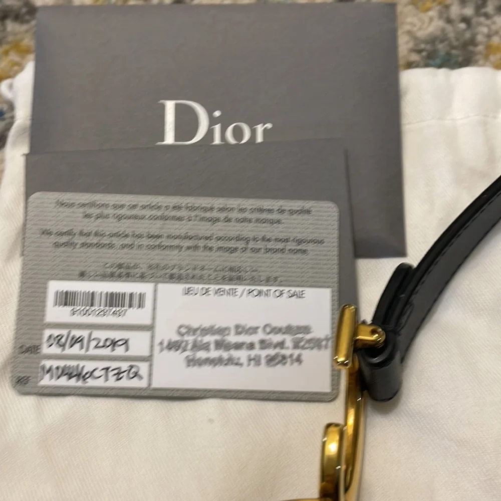 Authentic Dior mid-size saddle bag - Picture 2 of 5